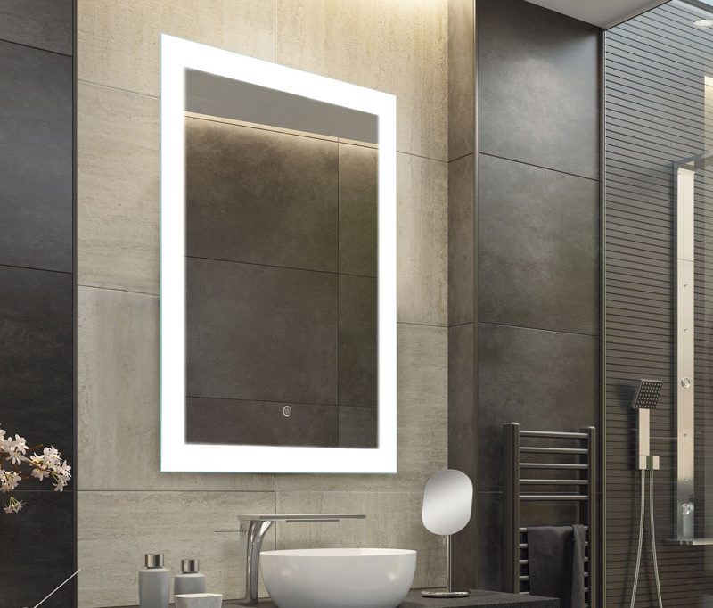 LED bathroom mirror