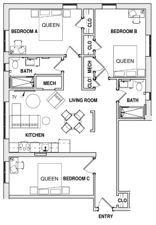 heritage luxe floor plan